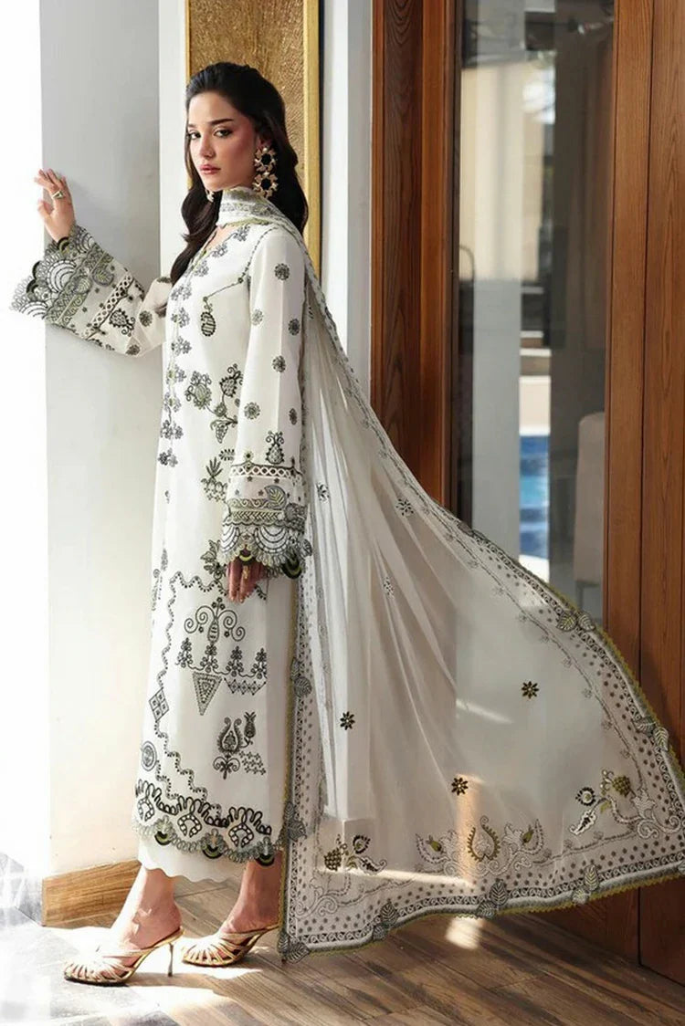Picture of Qalamkar - Qline Lawn Drop 2 - QKL-13 REEMA - Unstitched - Available at Raja Sahib
