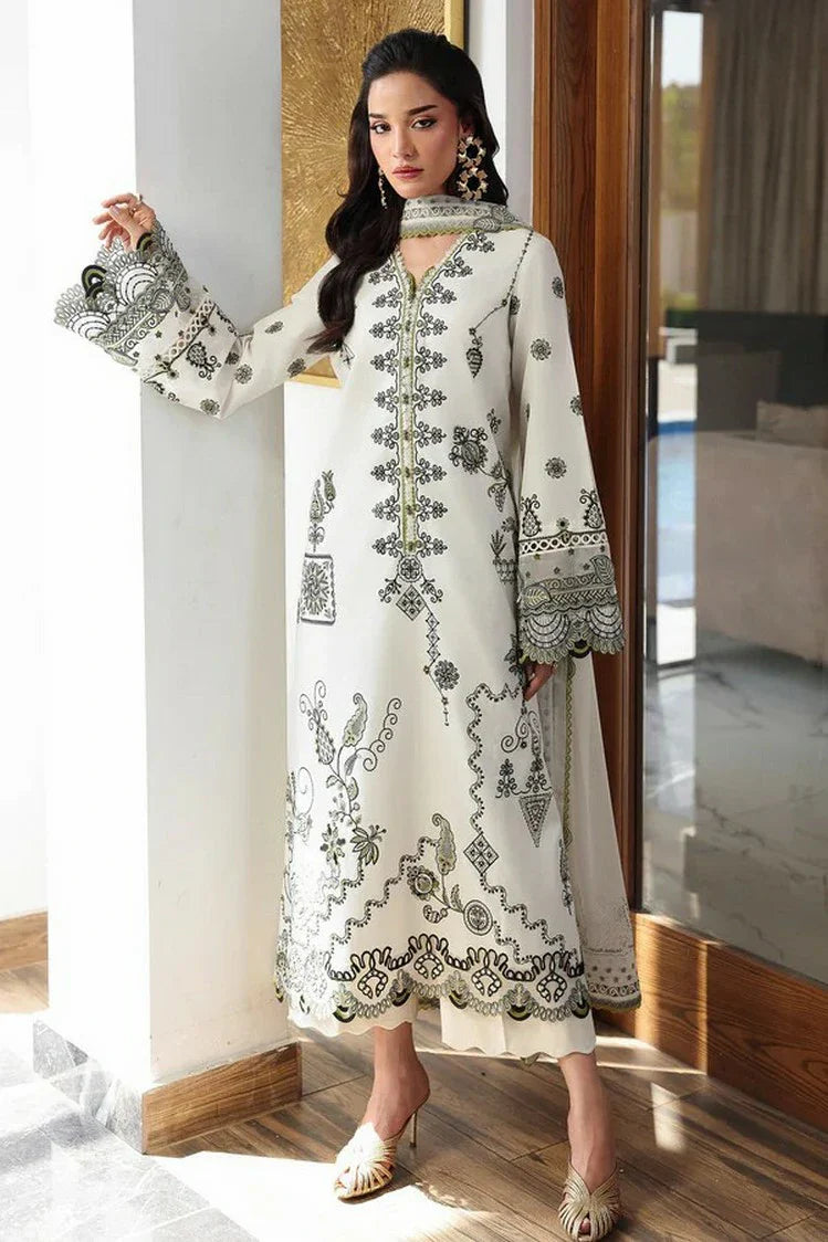 Picture of Qalamkar - Qline Lawn Drop 2 - QKL-13 REEMA - Unstitched - Available at Raja Sahib