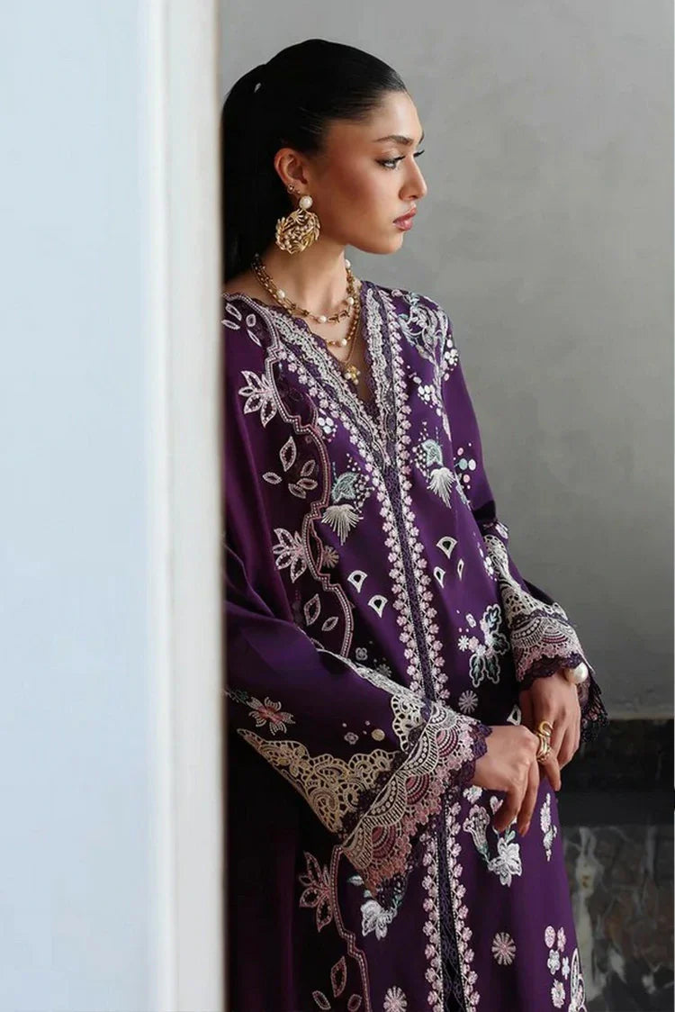 Picture of Qalamkar - Qline Lawn Drop 2 - QKL-14 SUHRA - Unstitched - Available at Raja Sahib