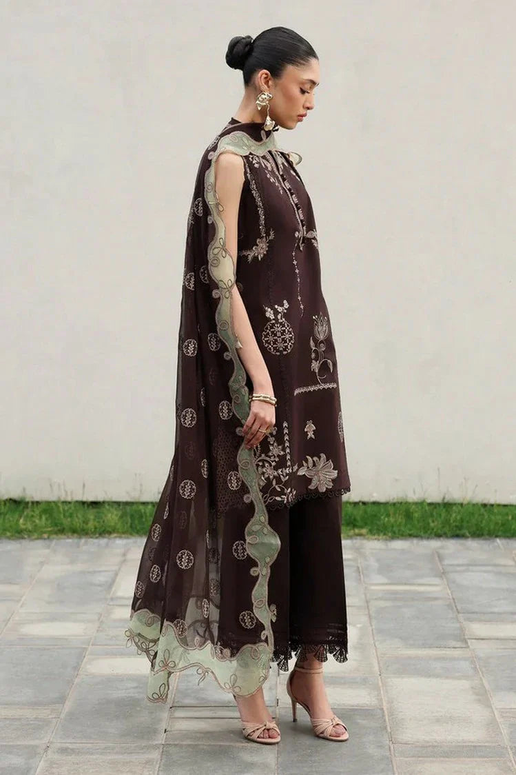 Picture of Qalamkar - Qline Lawn Drop 2 - QKL-15 YASRA - Unstitched - Available at Raja Sahib