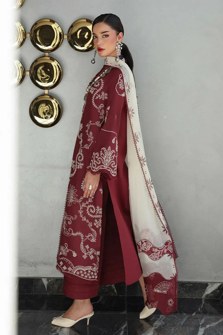 Picture of Qalamkar - Qline Lawn Drop 2 - QKL-08 NISA - Unstitched - Available at Raja Sahib