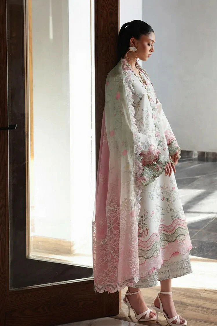 Picture of Qalamkar - Qline Lawn Drop 2 - QKL-09 SIAA - Unstitched - Available at Raja Sahib