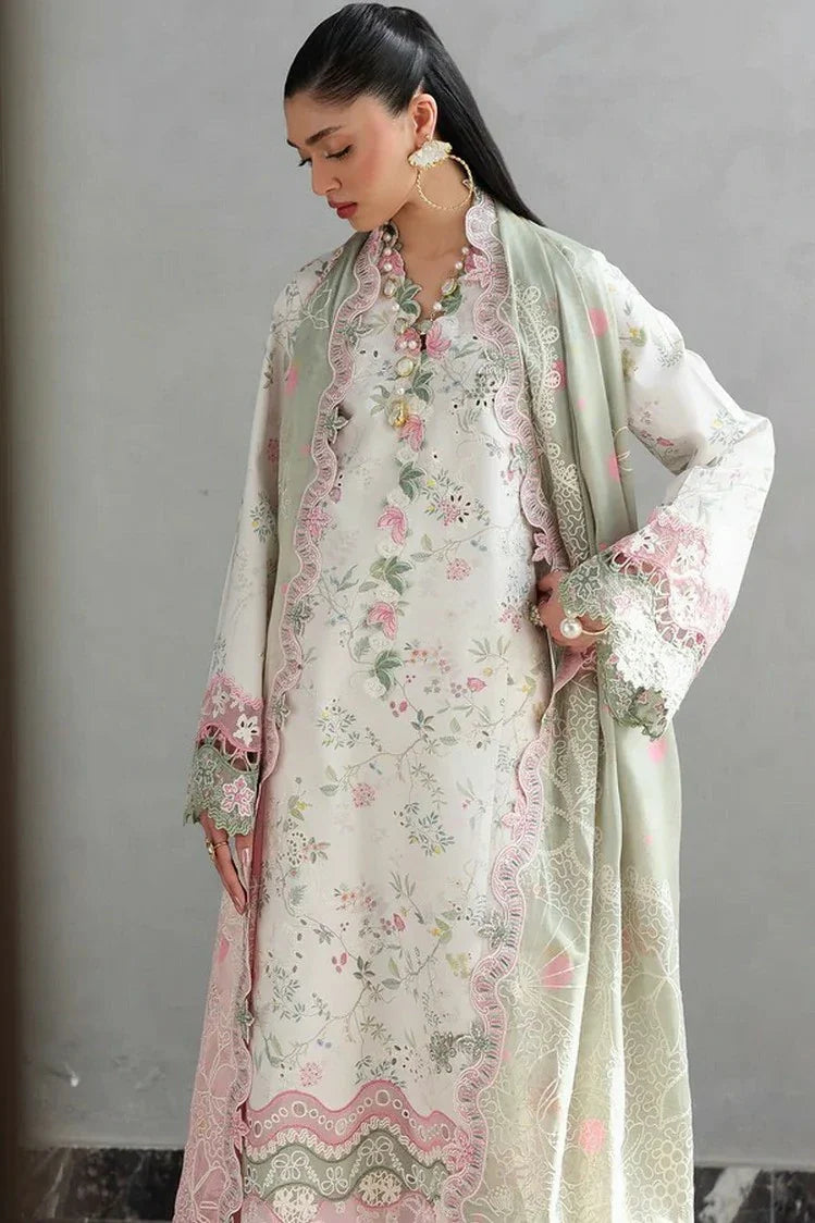 Picture of Qalamkar - Qline Lawn Drop 2 - QKL-09 SIAA - Unstitched - Available at Raja Sahib