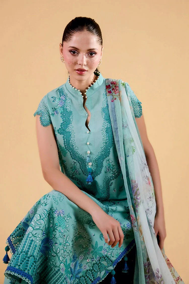 Picture of Sobia Nazir - Vital Lawn Vol 2 - Design 4B - Unstitched - Available at Raja Sahib