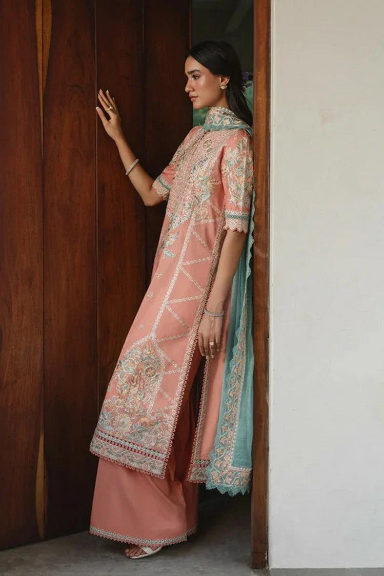 Picture of Ayzel - Whisper Embroidered Lawn Collection - 1234-DOVE - Unstitched - Available at Raja Sahib