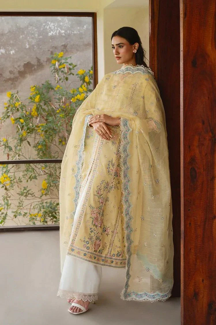 Picture of Ayzel - Whisper Embroidered Lawn Collection - 1236-FROST - Unstitched - Available at Raja Sahib