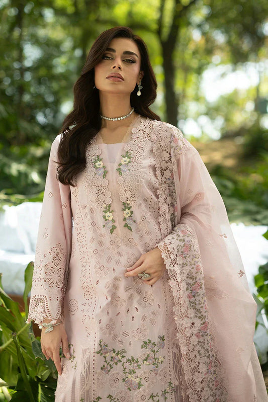 Picture of Elaf - Luxury Lawn Unstitched Vol 2 - ELQ-1B LOVE ESCAPE - Unstitched - Available at Raja Sahib