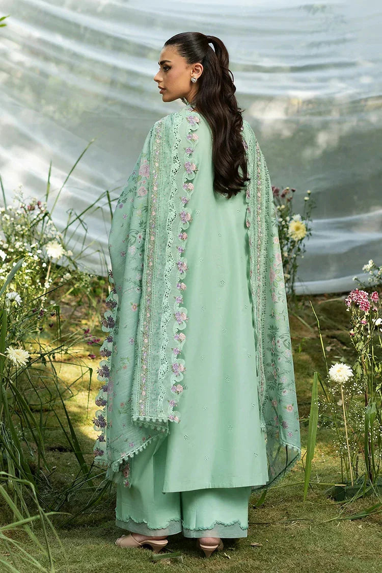 Picture of Elaf - Luxury Lawn Unstitched Vol 2 - ELQ-3A DAISY CHAIN - Unstitched - Available at Raja Sahib