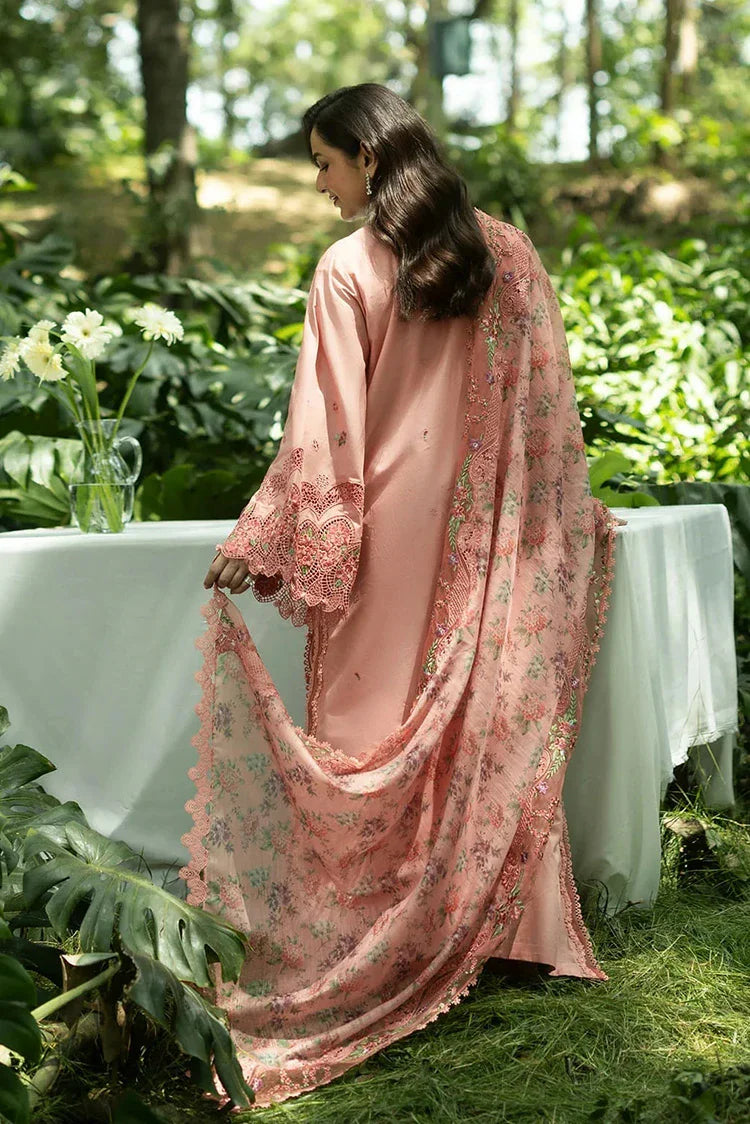 Picture of Elaf - Luxury Lawn Unstitched Vol 2 - ELQ-5A ENDLESS LOVE - Unstitched - Available at Raja Sahib