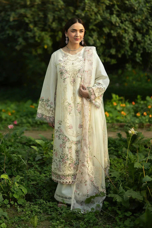 Picture of Elaf - Luxury Lawn Unstitched Vol 2 - ELQ-7B SWEET TALK - Unstitched - Available at Raja Sahib