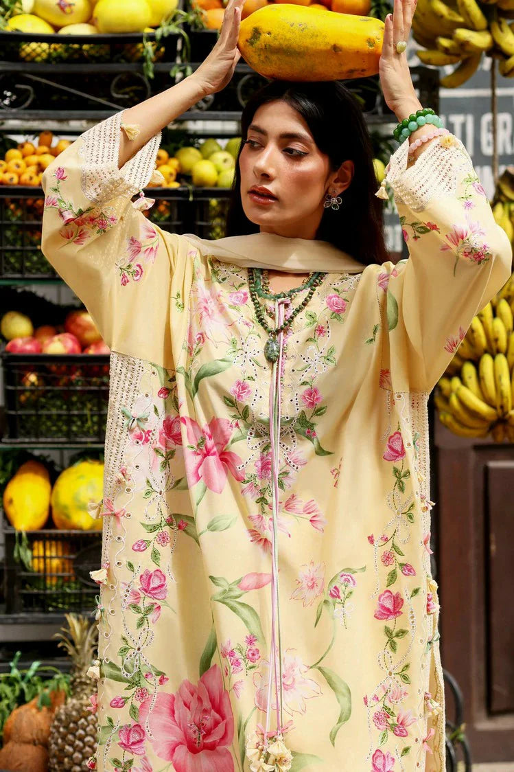 Picture of Zaha - Wild Flower Festive Lawn - HIMALAYAN BELL MIST (ZF26-01) - Unstitched - Available at Raja Sahib