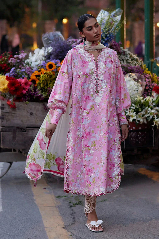 Picture of Zaha - Wild Flower Festive Lawn - PEONY REVERIE (ZF26-03) - Unstitched - Available at Raja Sahib