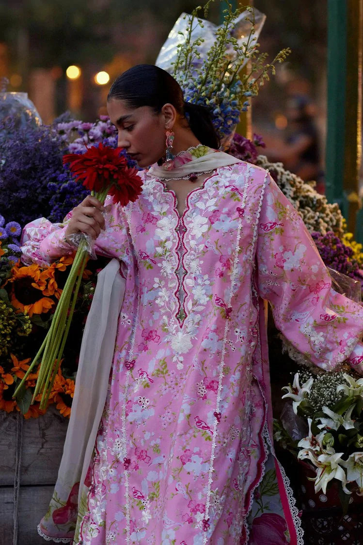 Picture of Zaha - Wild Flower Festive Lawn - PEONY REVERIE (ZF26-03) - Unstitched - Available at Raja Sahib