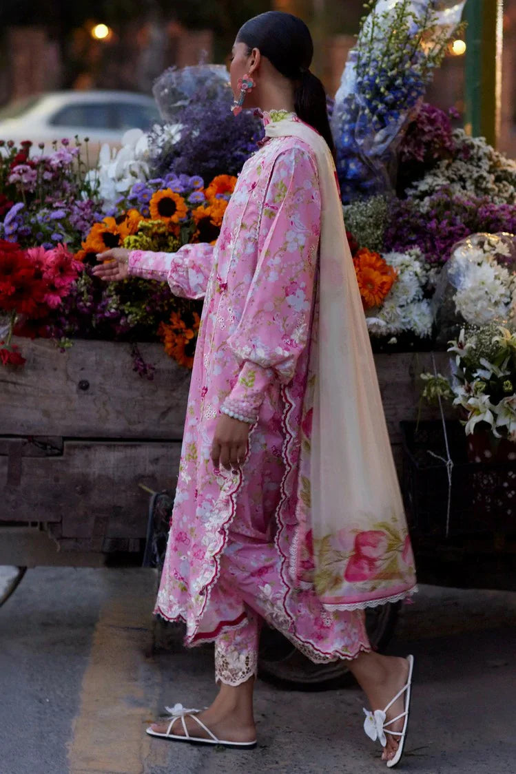 Picture of Zaha - Wild Flower Festive Lawn - PEONY REVERIE (ZF26-03) - Unstitched - Available at Raja Sahib