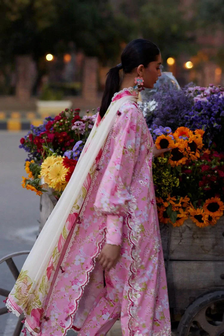 Picture of Zaha - Wild Flower Festive Lawn - PEONY REVERIE (ZF26-03) - Unstitched - Available at Raja Sahib
