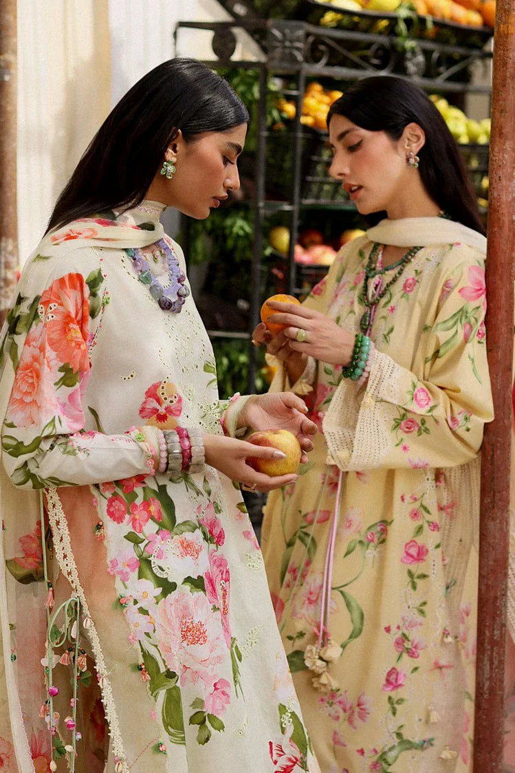 Picture of Zaha - Wild Flower Festive Lawn - DAHLIA (ZF26-06) - Unstitched - Available at Raja Sahib