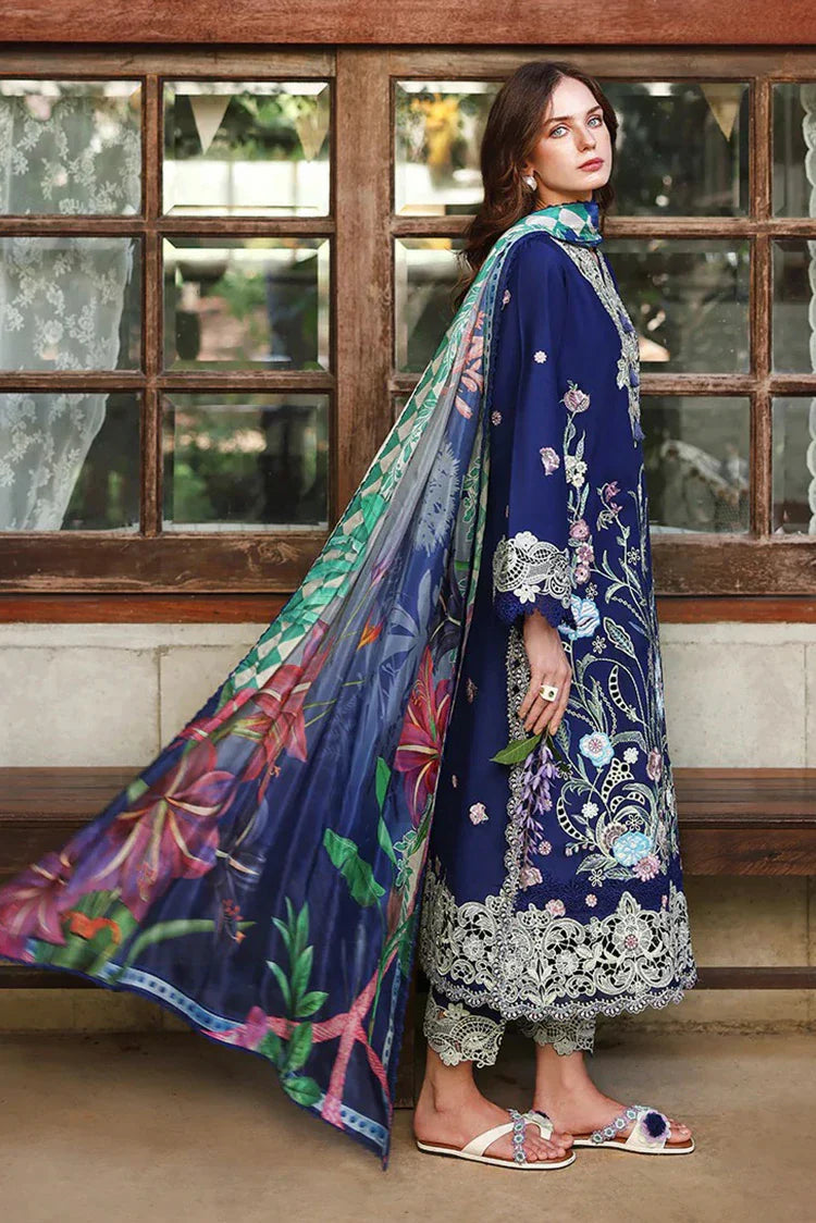 Picture of Mushq - Hemline The Secret Garden Beyond the Garden Gate - 01-Sylphae - Unstitched - Available at Raja Sahib