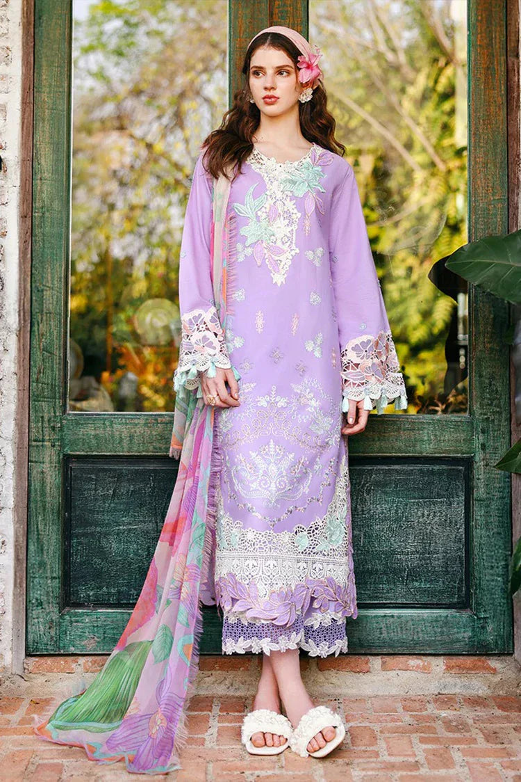 Picture of Mushq - Hemline The Secret Garden Beyond the Garden Gate - 03-Dewspell - Unstitched - Available at Raja Sahib
