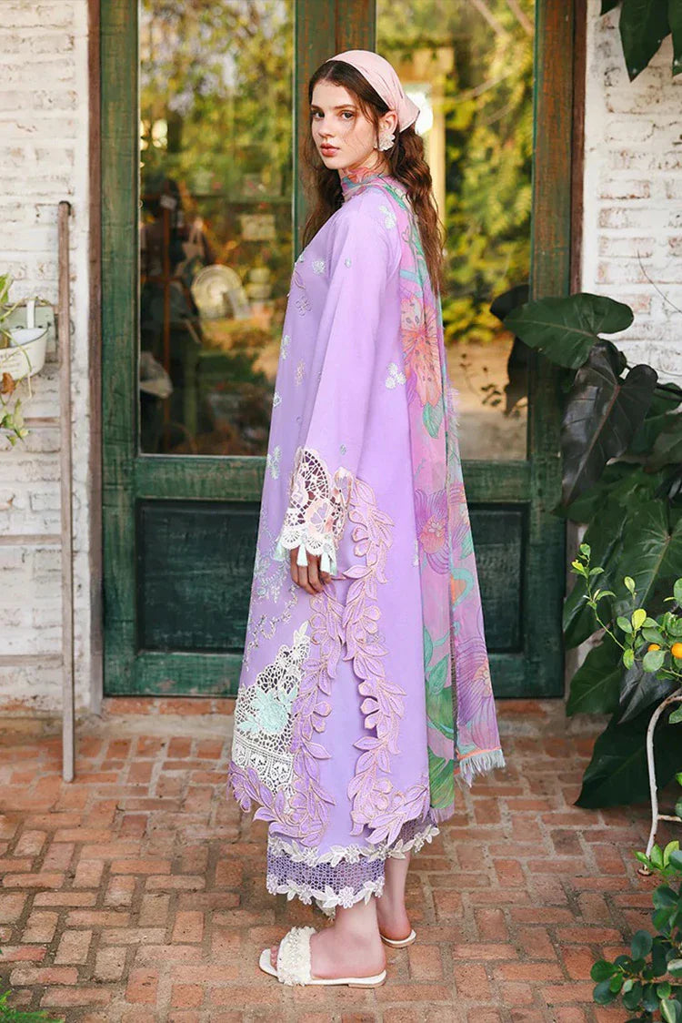 Picture of Mushq - Hemline The Secret Garden Beyond the Garden Gate - 03-Dewspell - Unstitched - Available at Raja Sahib