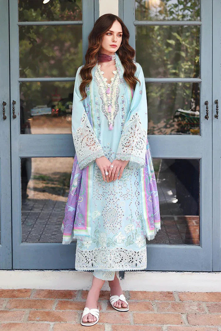 Picture of Mushq - Hemline The Secret Garden Beyond the Garden Gate - 04-Secret Blossom - Unstitched - Available at Raja Sahib
