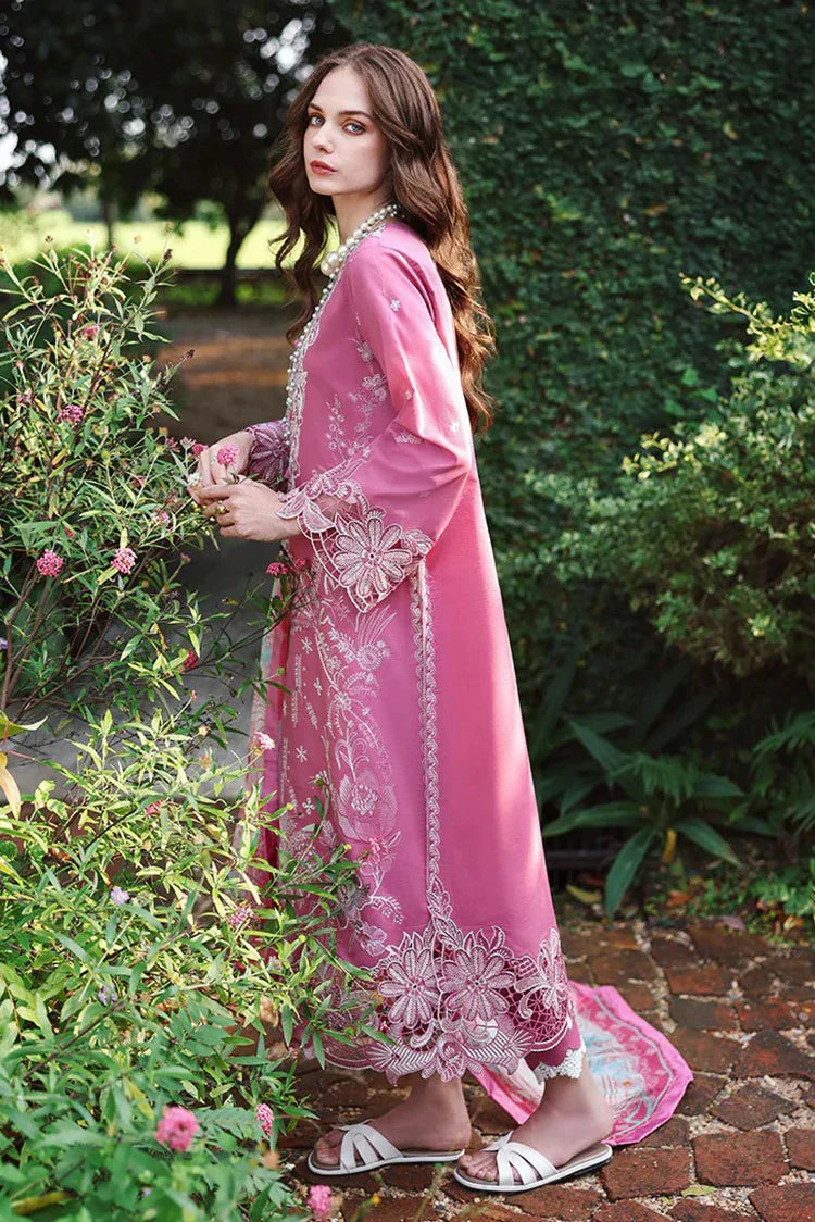 Picture of Mushq - Hemline The Secret Garden Beyond the Garden Gate - 08-Mystic Camellia - Unstitched - Available at Raja Sahib