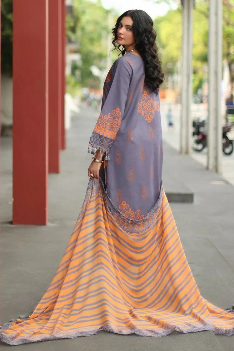 Picture of Charizma - Combination Embroidered Lawn Collection Vol 3 - CC6-19 - Unstitched - Available at Raja Sahib
