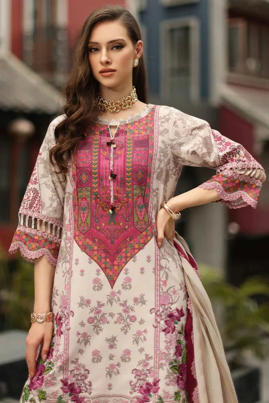 Picture of Charizma - Combination Embroidered Lawn Collection Vol 3 - CC6-20 - Unstitched - Available at Raja Sahib