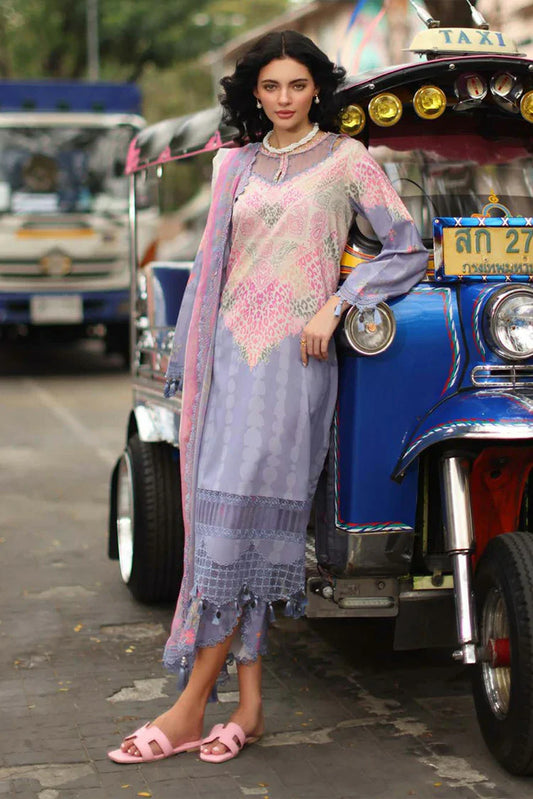 Picture of Charizma - Combination Embroidered Lawn Collection Vol 3 - CC6-22 - Unstitched - Available at Raja Sahib