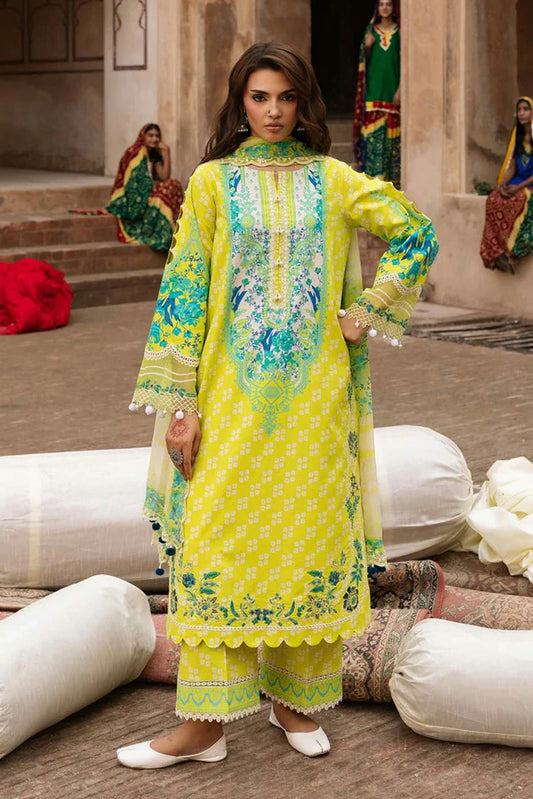 Picture of Charizma - Combination Embroidered Lawn Collection Vol 3 - CC6-25 - Unstitched - Available at Raja Sahib