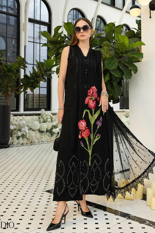 Picture of Maria B - Luxury Lawn Eid 2 - Design 10 - Unstitched - Available at Raja Sahib