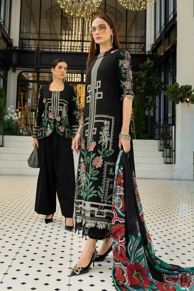 Picture of Maria B - Luxury Lawn Eid 2 - Design 11 - Unstitched - Available at Raja Sahib