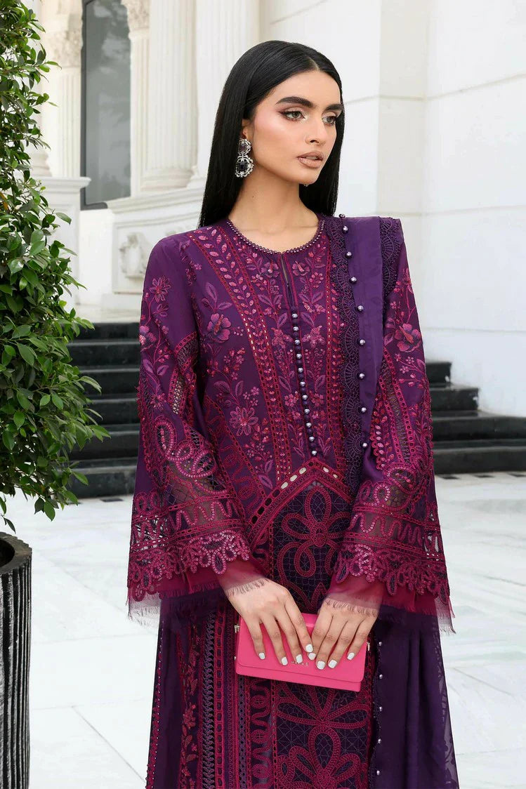 Picture of Maria B - Luxury Lawn Eid 2 - Design 14 - Unstitched - Available at Raja Sahib