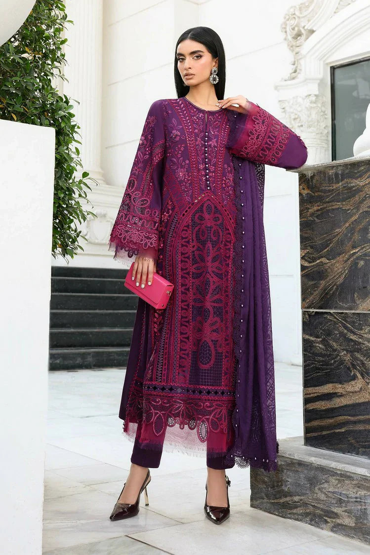 Picture of Maria B - Luxury Lawn Eid 2 - Design 14 - Unstitched - Available at Raja Sahib