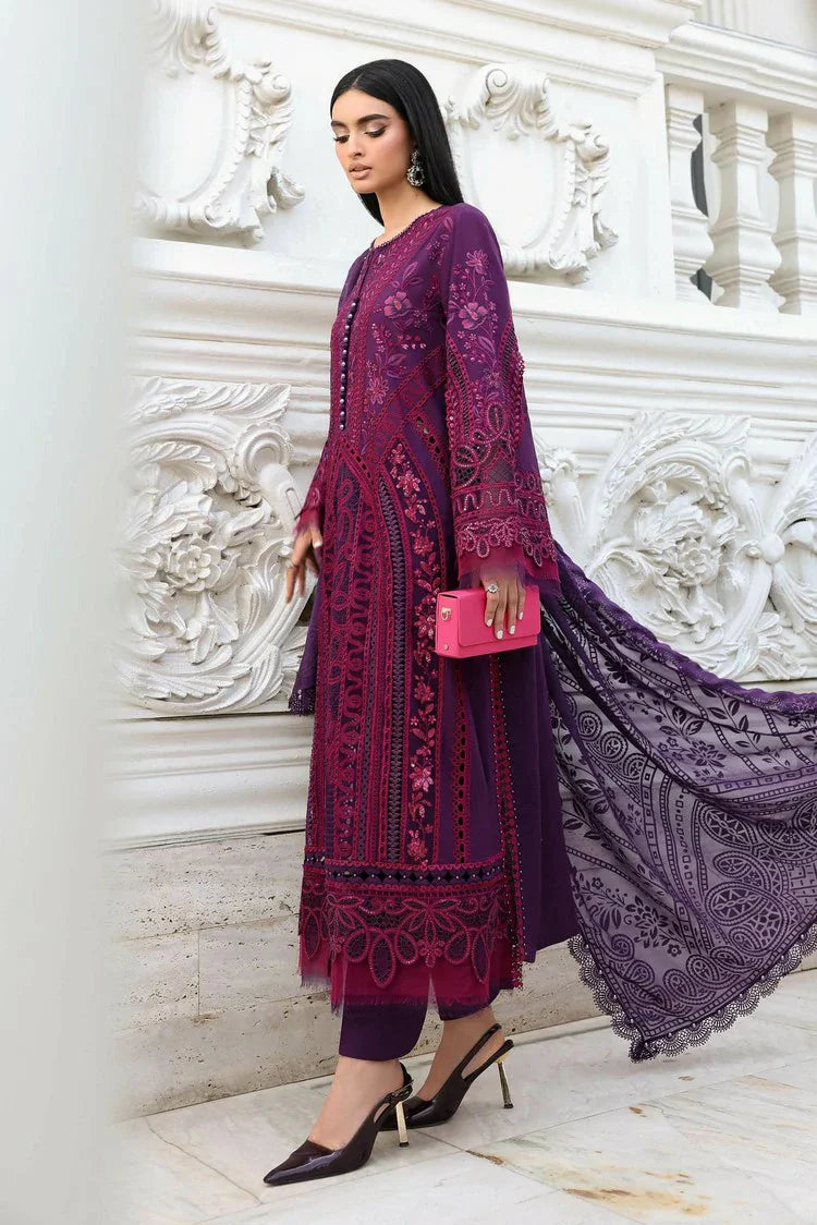 Picture of Maria B - Luxury Lawn Eid 2 - Design 14 - Unstitched - Available at Raja Sahib