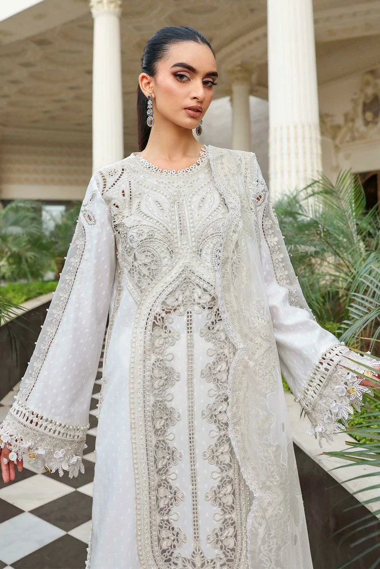 Picture of Maria B - Luxury Lawn Eid 2 - Design 01 - Unstitched - Available at Raja Sahib