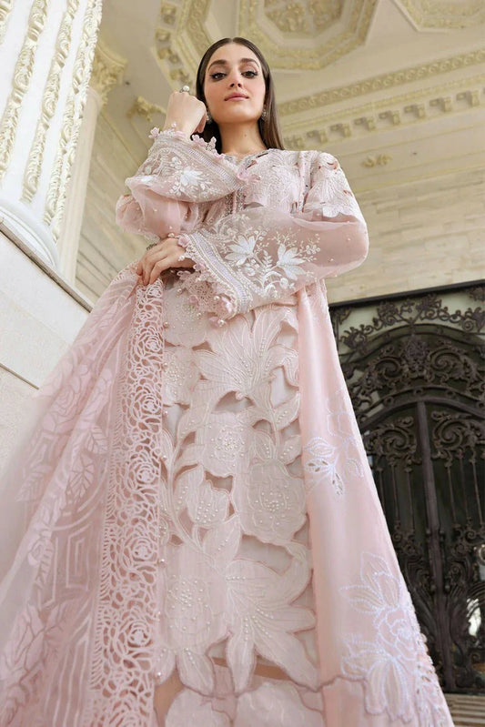Picture of Maria B - Luxury Lawn Eid 2 - Design 02 - Unstitched - Available at Raja Sahib
