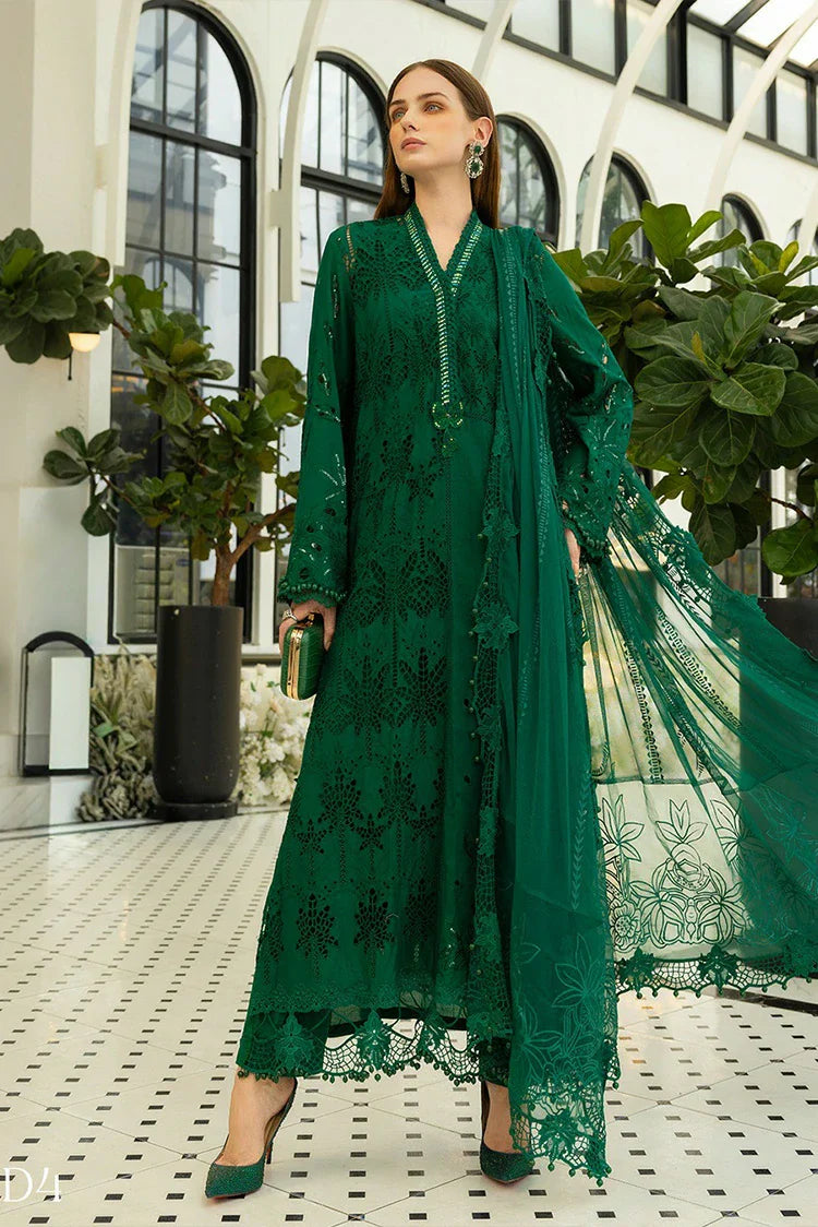 Picture of Maria B - Luxury Lawn Eid 2 - Design 04 - Unstitched - Available at Raja Sahib