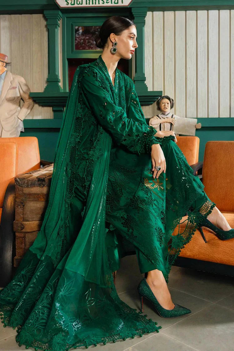 Picture of Maria B - Luxury Lawn Eid 2 - Design 04 - Unstitched - Available at Raja Sahib