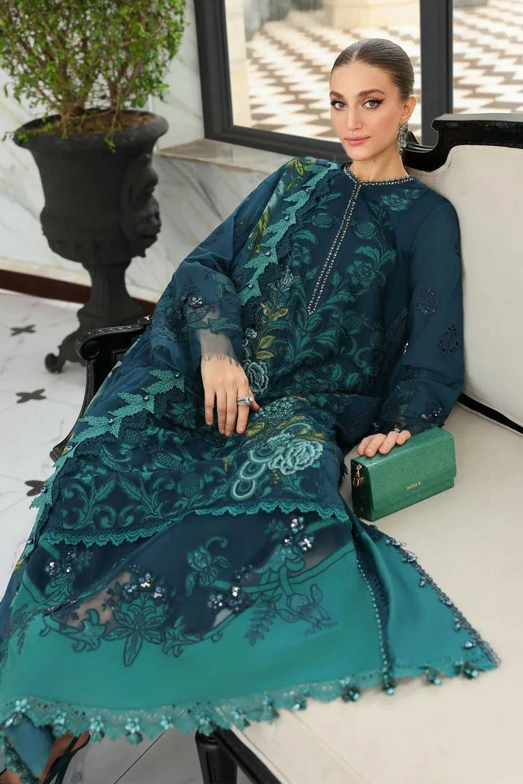 Picture of Maria B - Luxury Lawn Eid 2 - Design 06 - Unstitched - Available at Raja Sahib