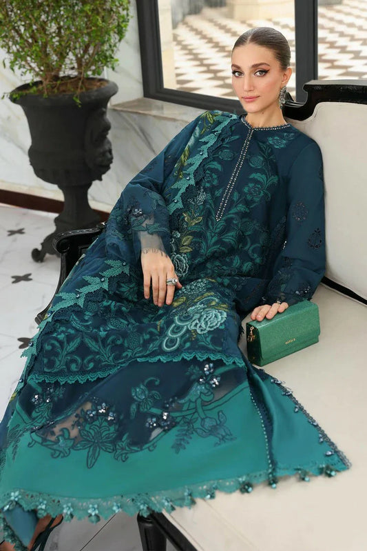 Picture of Maria B - Luxury Lawn Eid 2 - Design 06 - Unstitched - Available at Raja Sahib