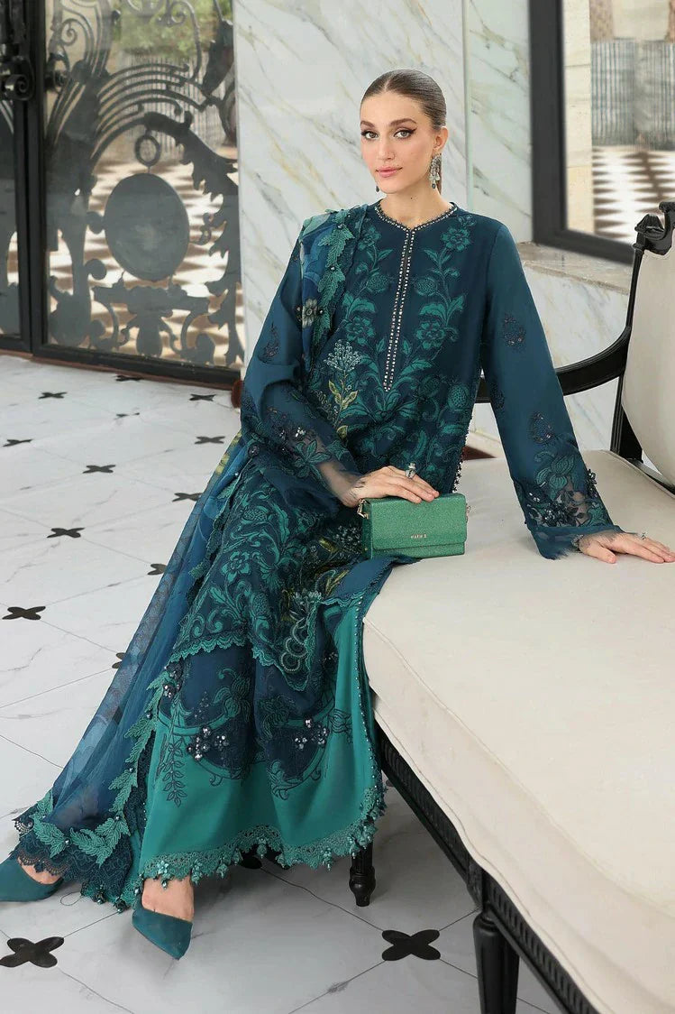 Picture of Maria B - Luxury Lawn Eid 2 - Design 06 - Unstitched - Available at Raja Sahib