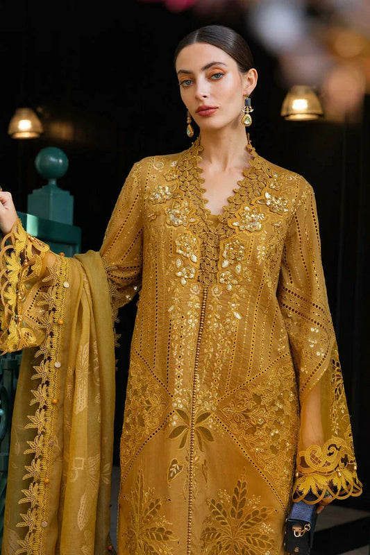 Picture of Maria B - Luxury Lawn Eid 2 - Design 07 - Unstitched - Available at Raja Sahib
