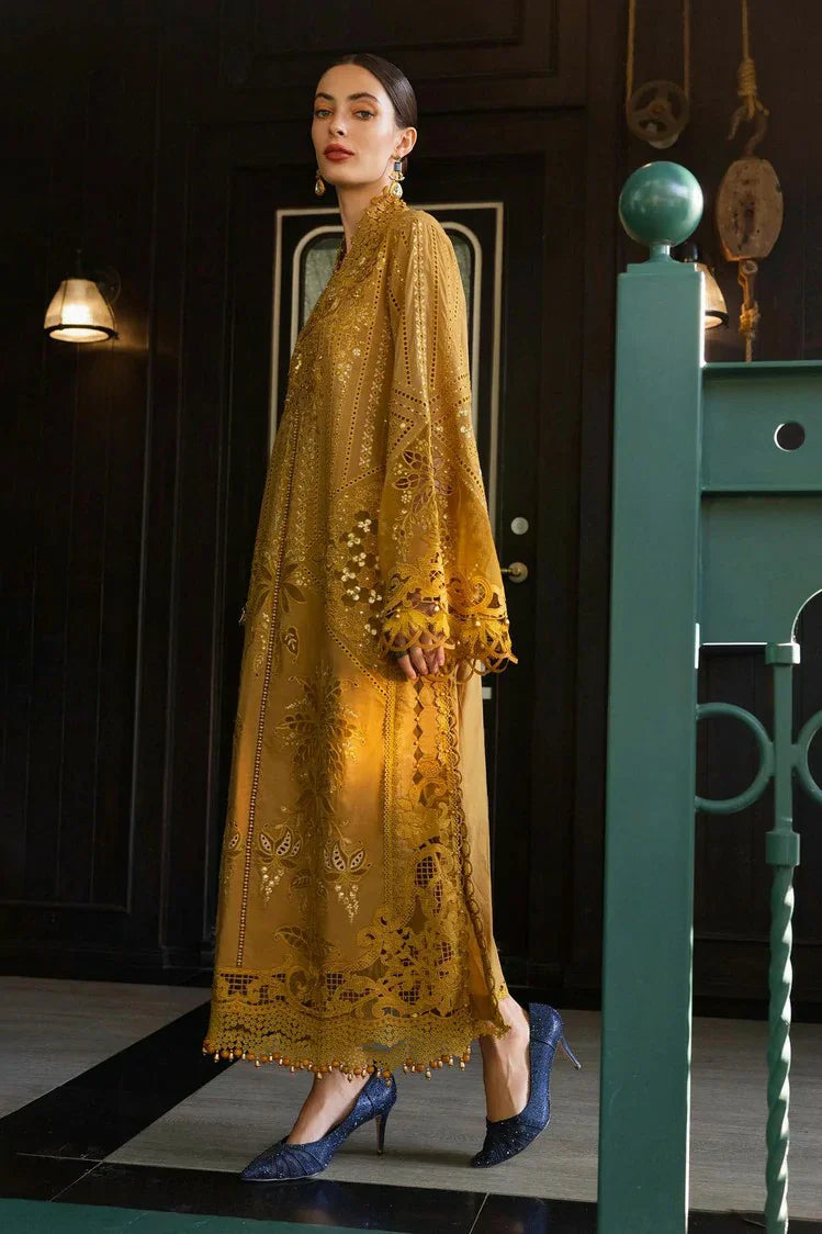 Picture of Maria B - Luxury Lawn Eid 2 - Design 07 - Unstitched - Available at Raja Sahib