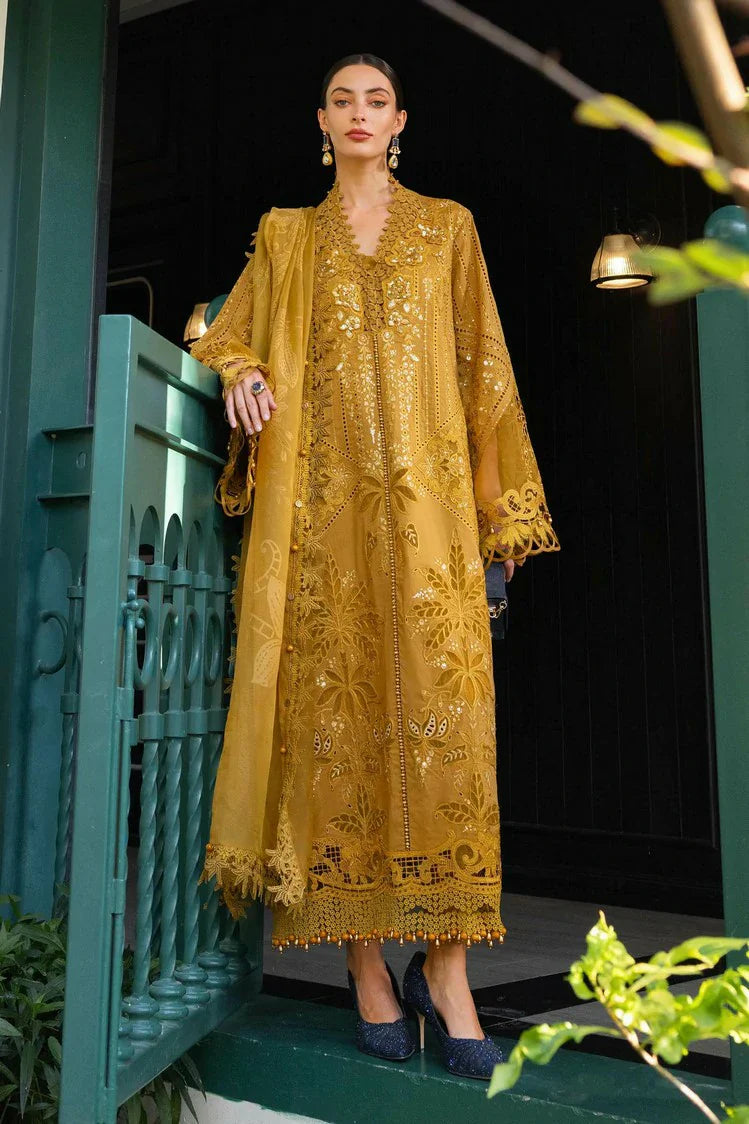Picture of Maria B - Luxury Lawn Eid 2 - Design 07 - Unstitched - Available at Raja Sahib