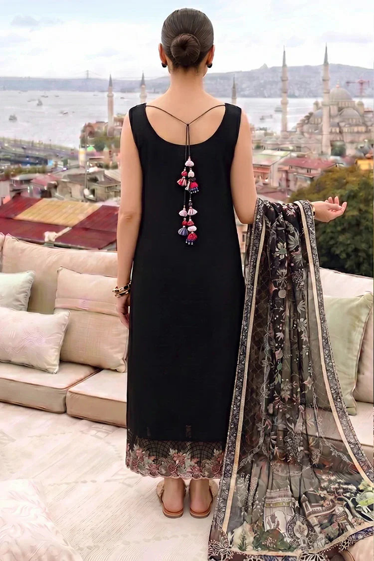 Picture of Asifa & Nabeel - Summer Lawn Soiree - Smoke Pearl (SL26-08) - Unstitched - Available at Raja Sahib