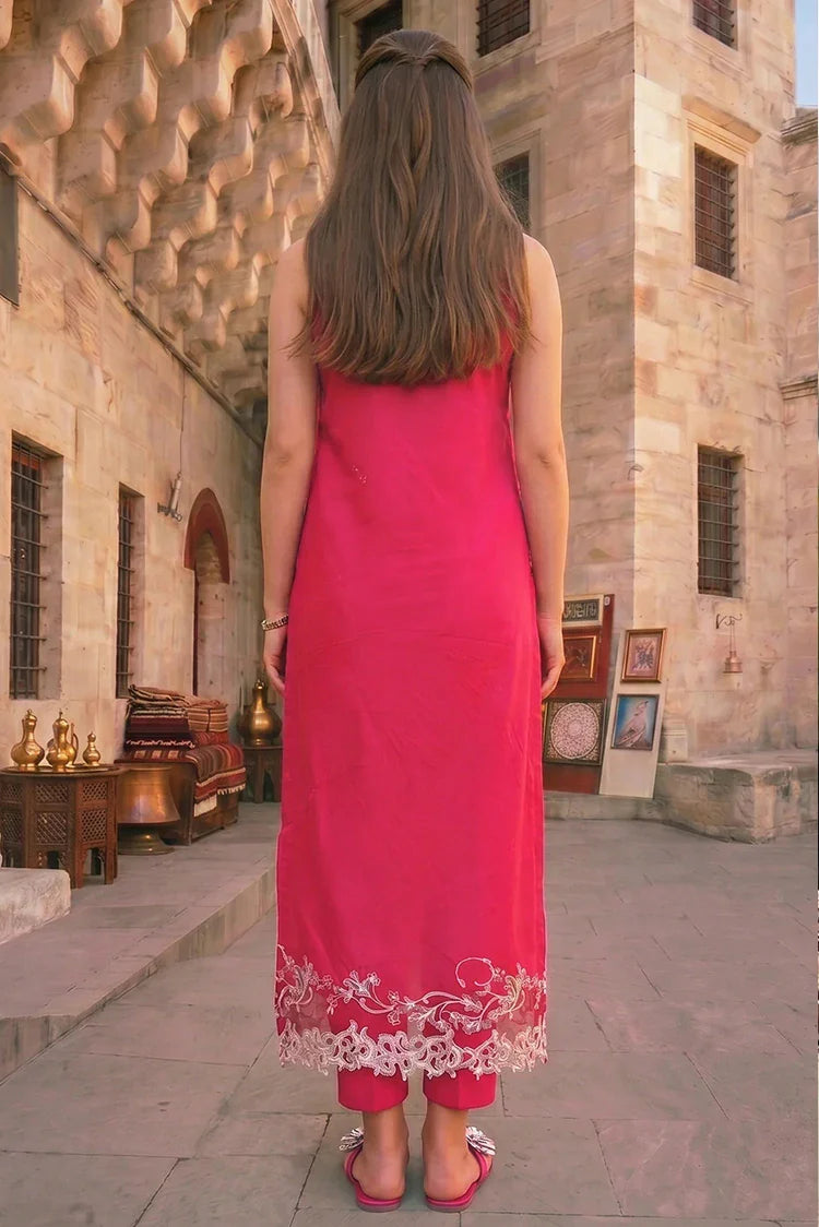 Picture of Asifa & Nabeel - Summer Lawn Soiree - Fuchsia Allure (SL26-09) - Unstitched - Available at Raja Sahib