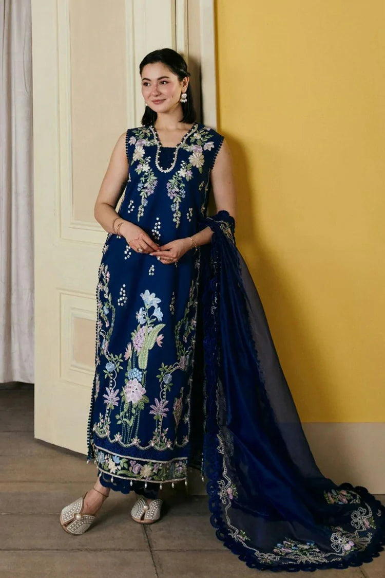 Picture of Maryam Hussain - Luxury Lawn Vol 2 - 02-Sanam - Unstitched - Available at Raja Sahib