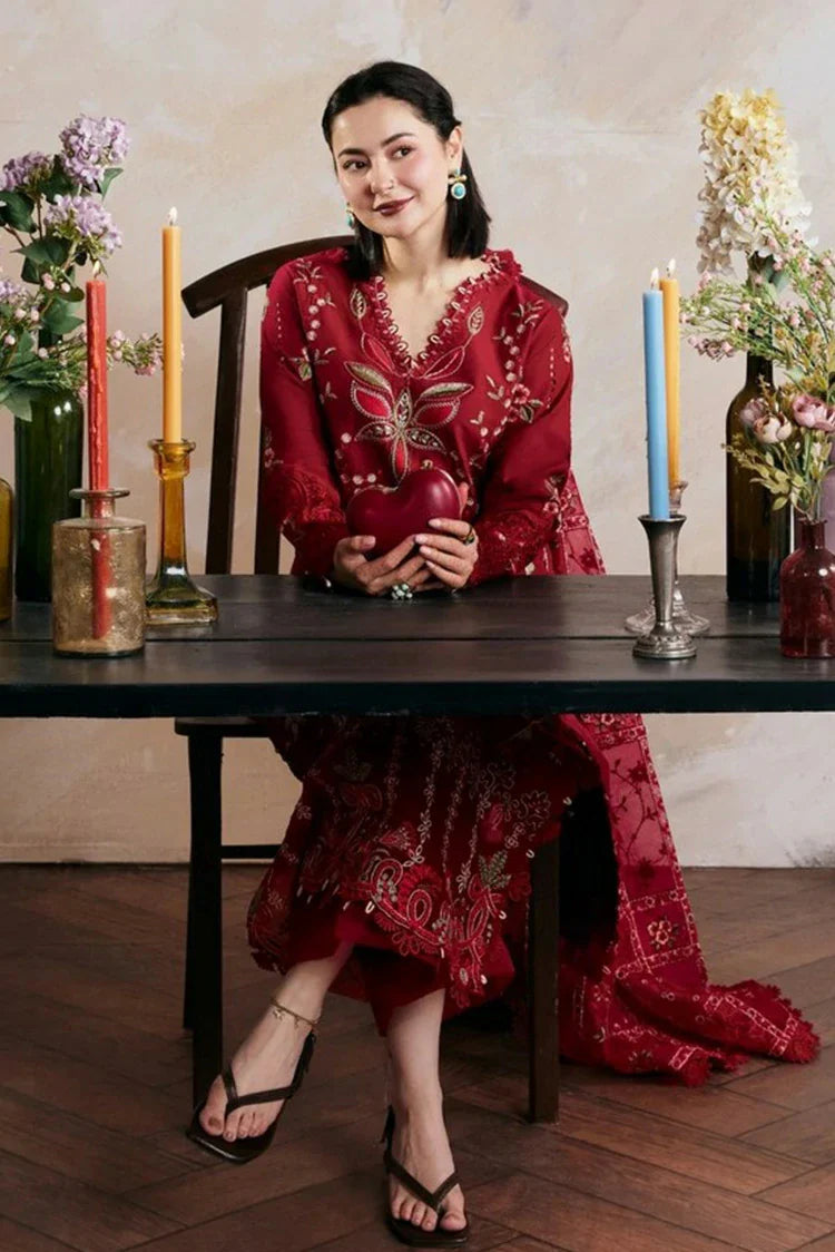 Picture of Maryam Hussain - Luxury Lawn Vol 2 - 03-Daneen - Unstitched - Available at Raja Sahib