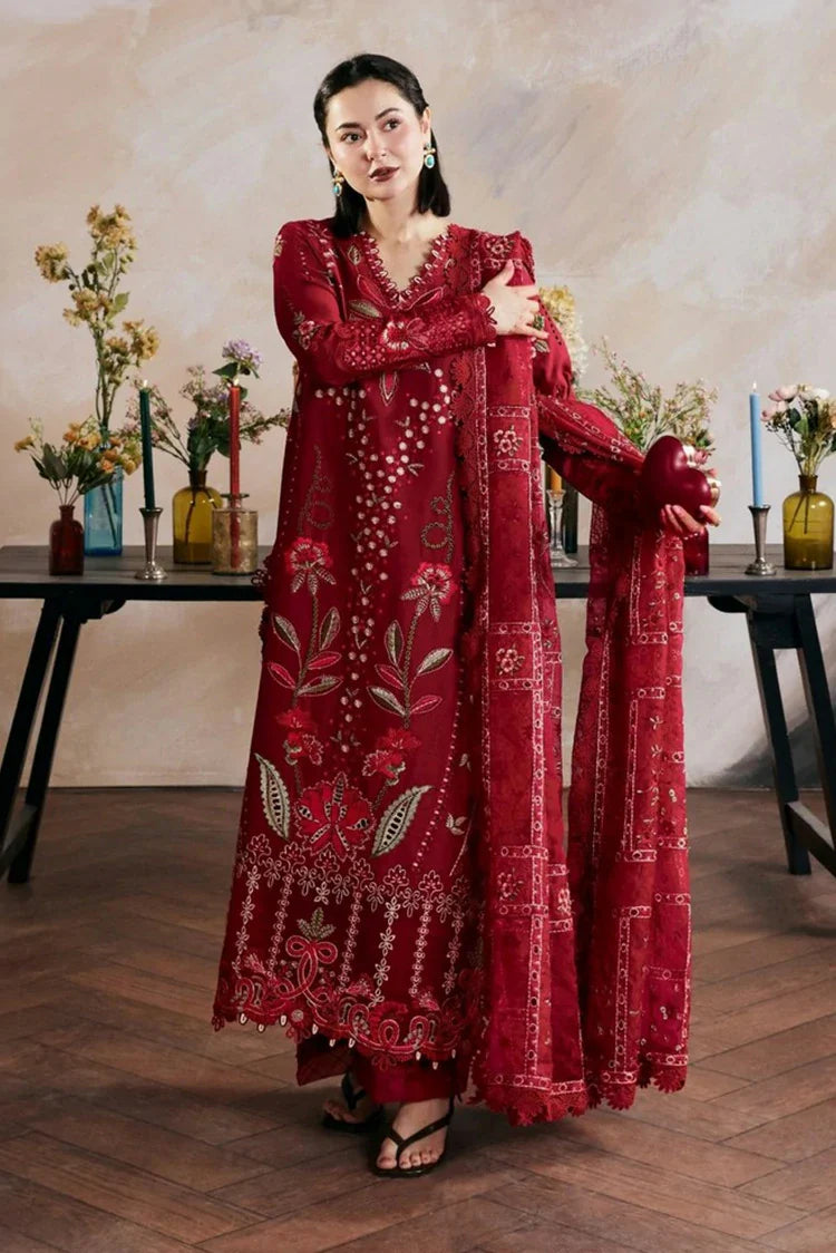 Picture of Maryam Hussain - Luxury Lawn Vol 2 - 03-Daneen - Unstitched - Available at Raja Sahib