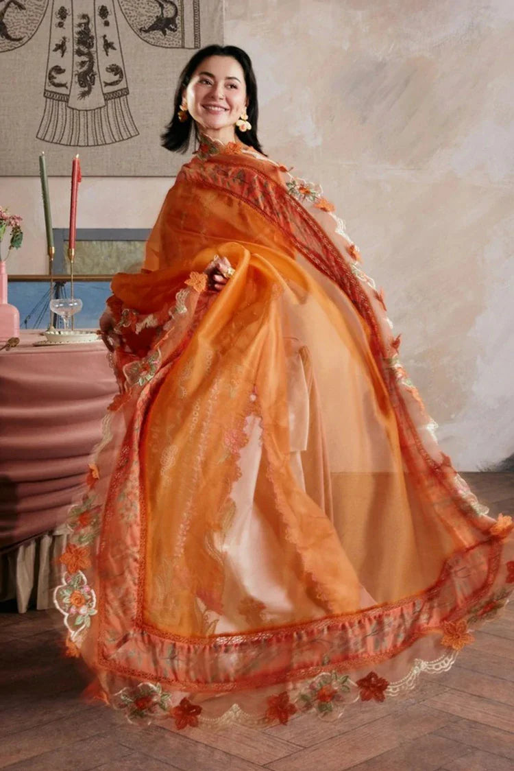 Picture of Maryam Hussain - Luxury Lawn Vol 2 - 05-Sharjeena - Unstitched - Available at Raja Sahib